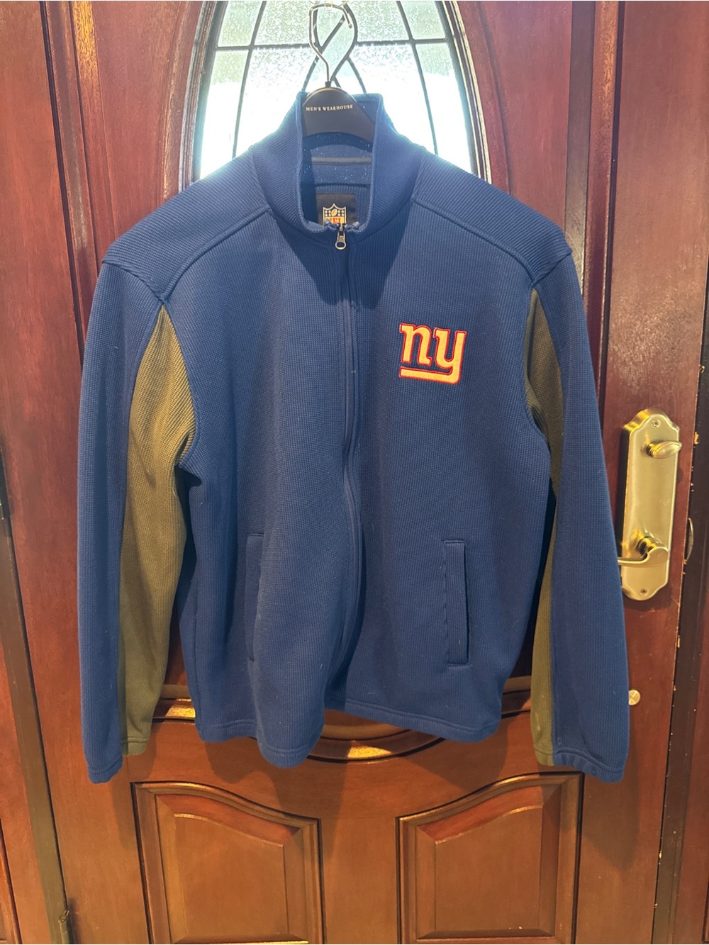 New York Giants NFL Men's Full zip jacket Sz XXL